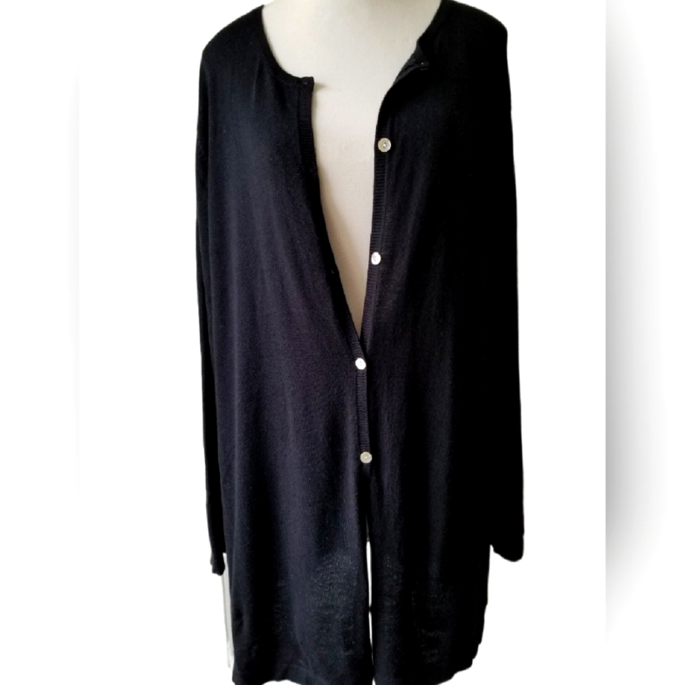 Perfect Condition Women's Fine Knit  Lightweight Maternity Button Up Cardigan XL